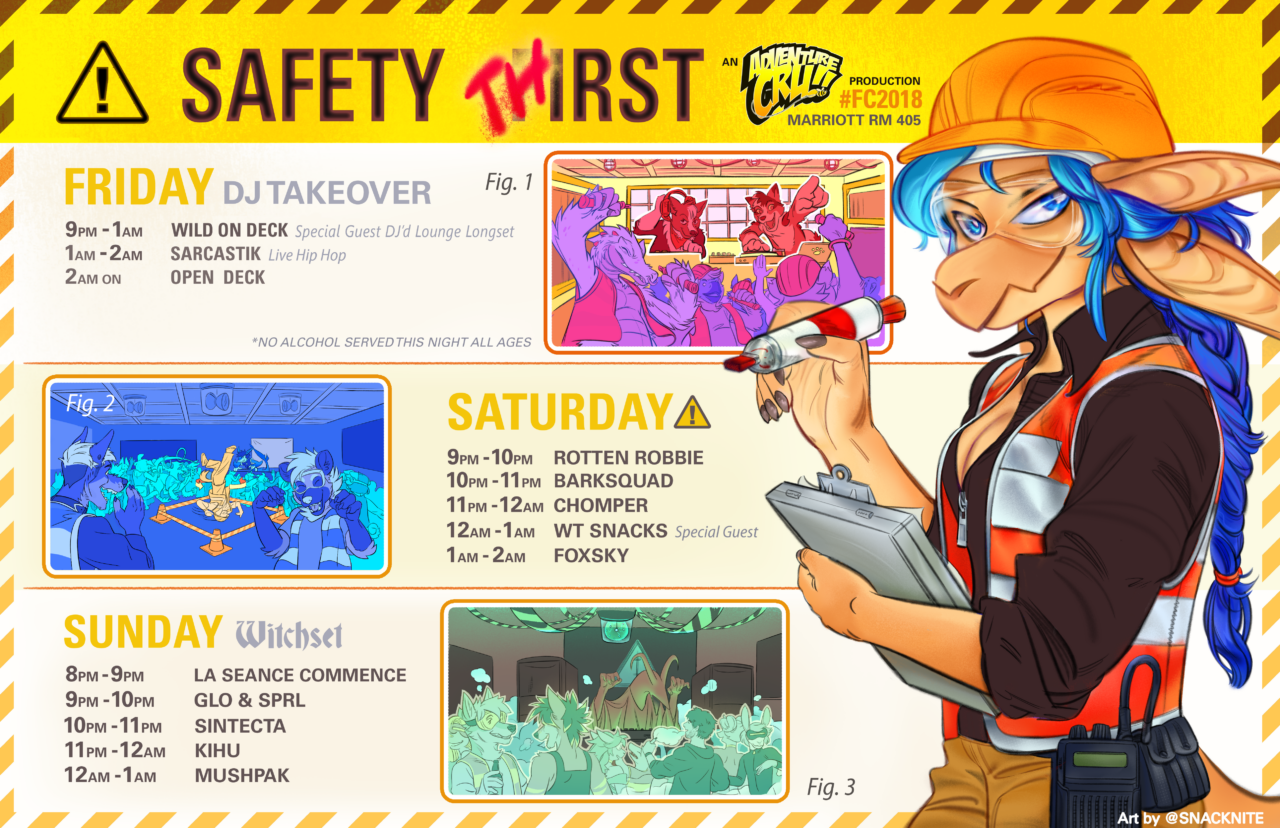ADVENTURECRU FC2018 SAFETY THIRST POSTER